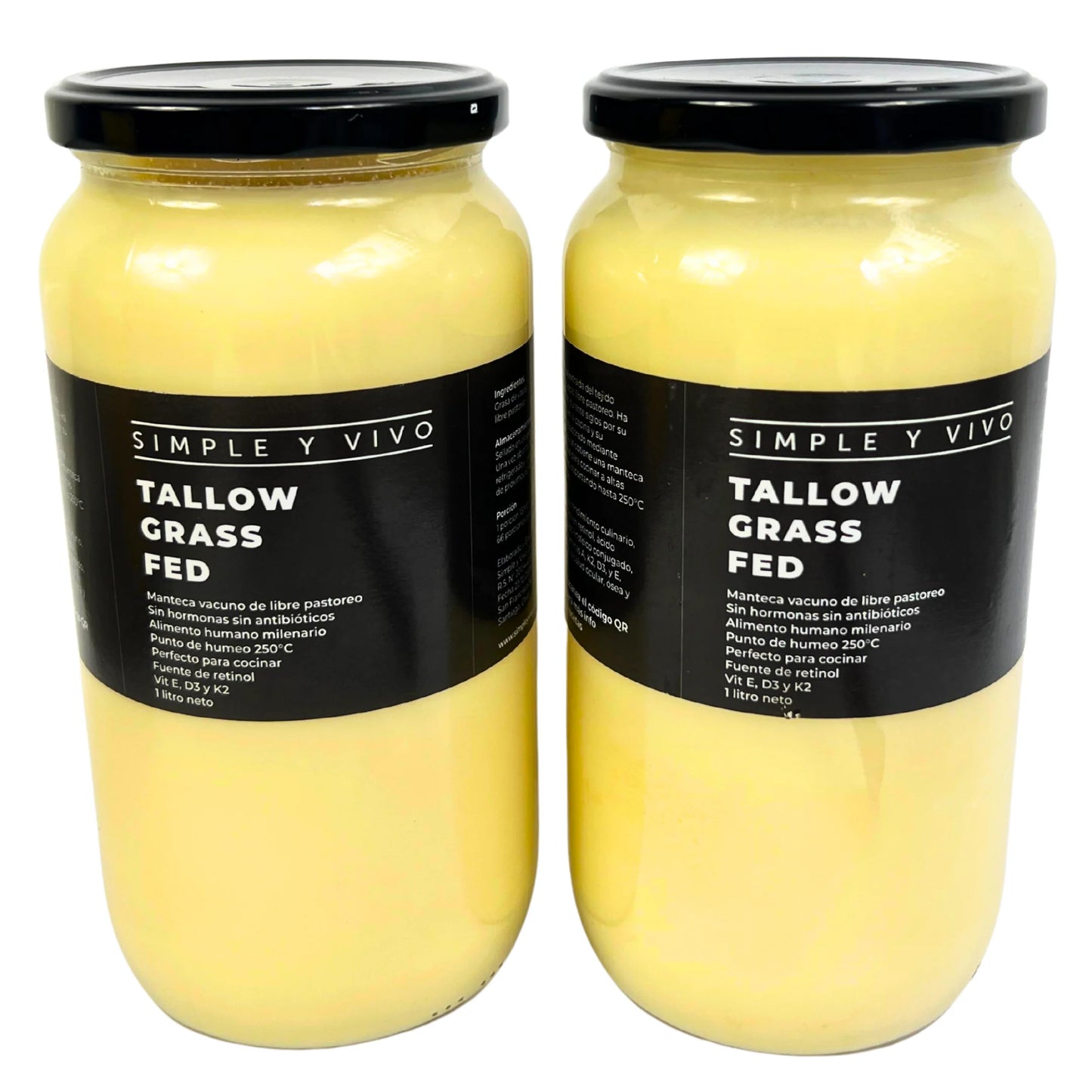 Pack X2 Tallow Grass Fed Lt