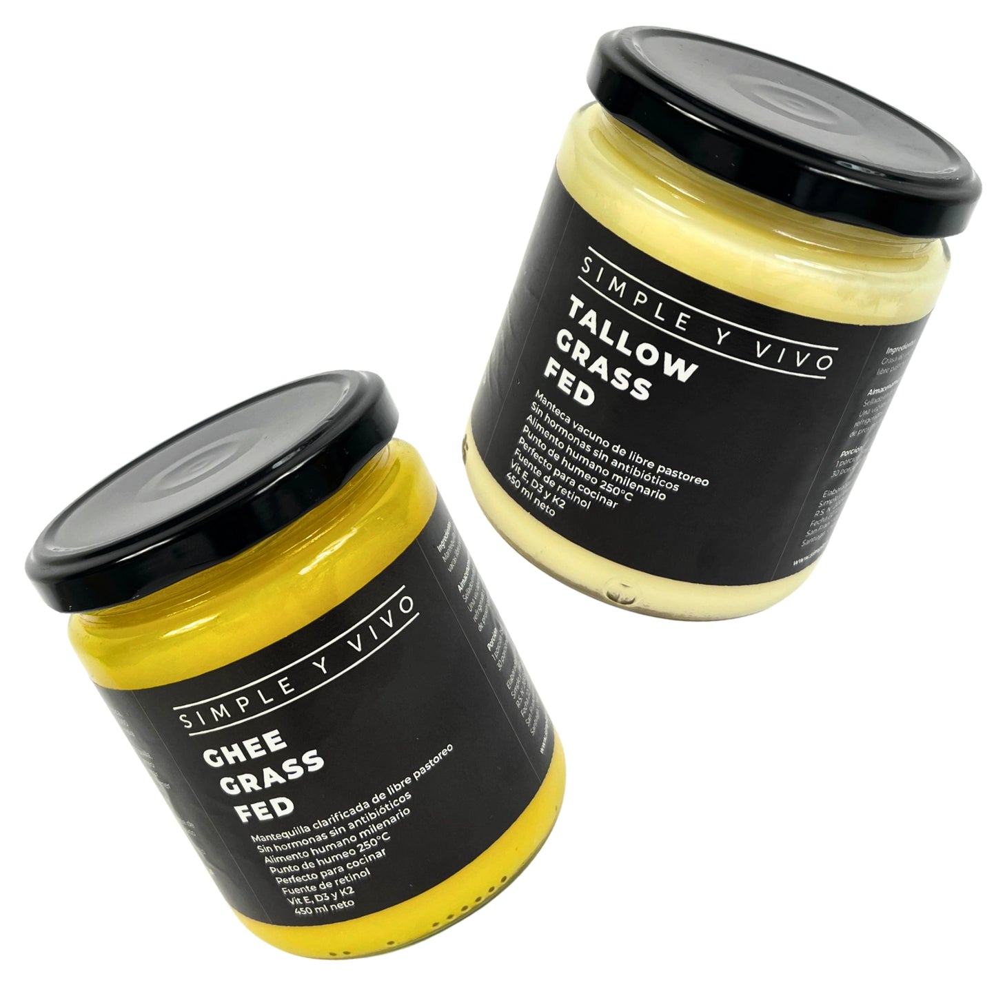 Pack Ghee + Beef Tallow 450ml