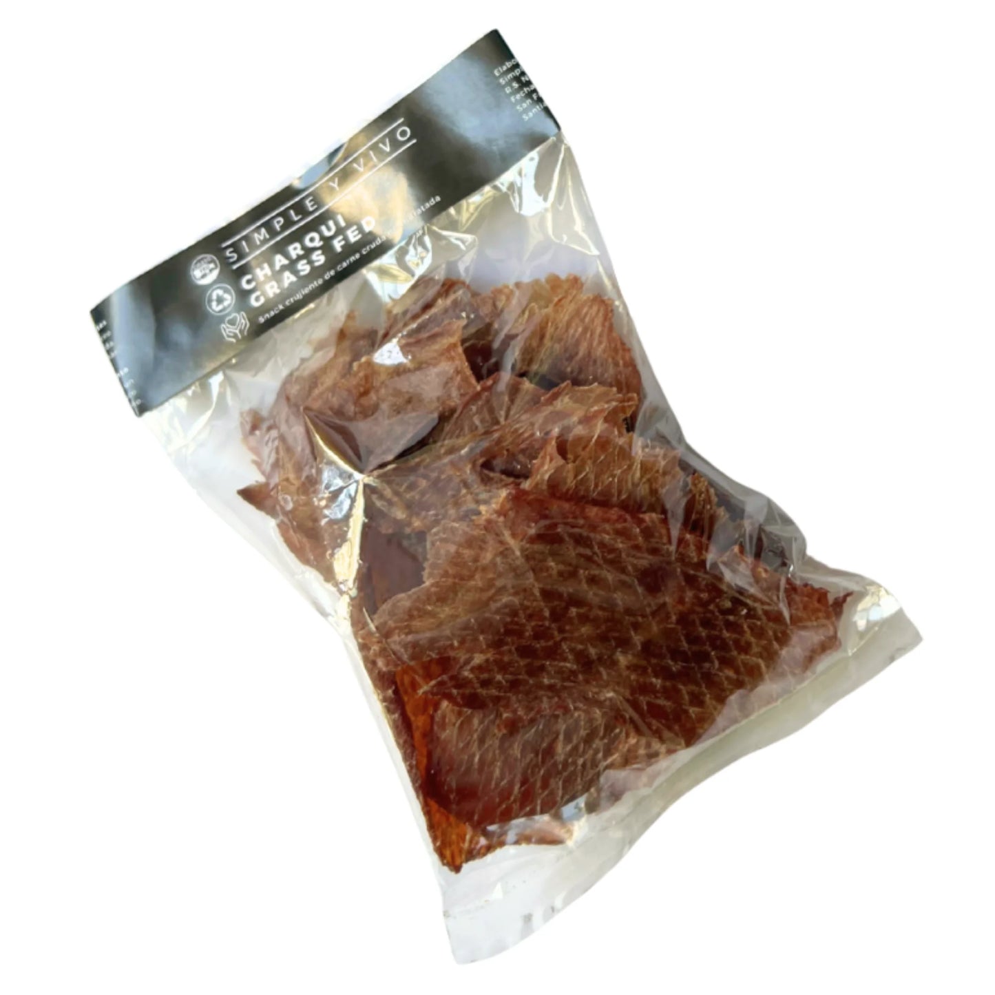 Pack X8 Charqui Vacuno Grass Fed 320g