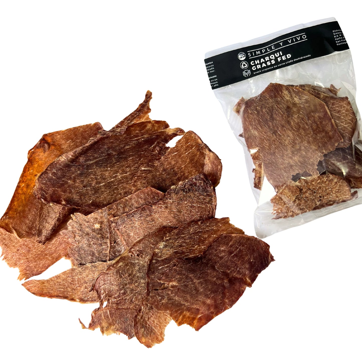 Charqui Vacuno Grass Fed 40g