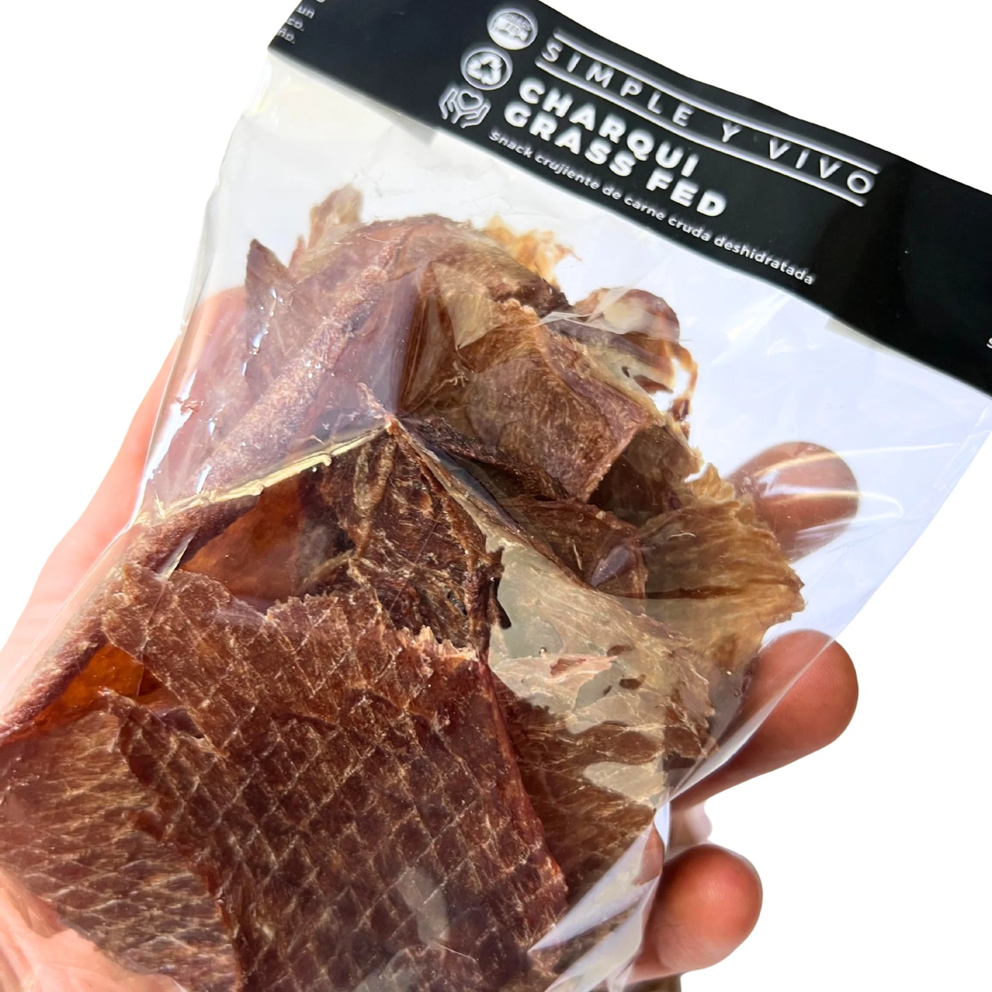 Pack X8 Charqui Vacuno Grass Fed 320g