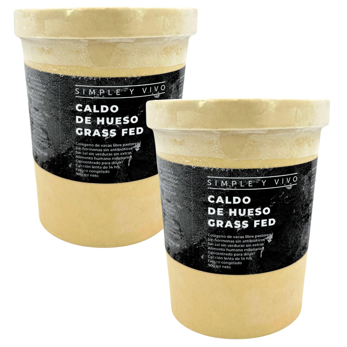 Pack X2 Caldos de Hueso y Rótula Grass Fed 900ml