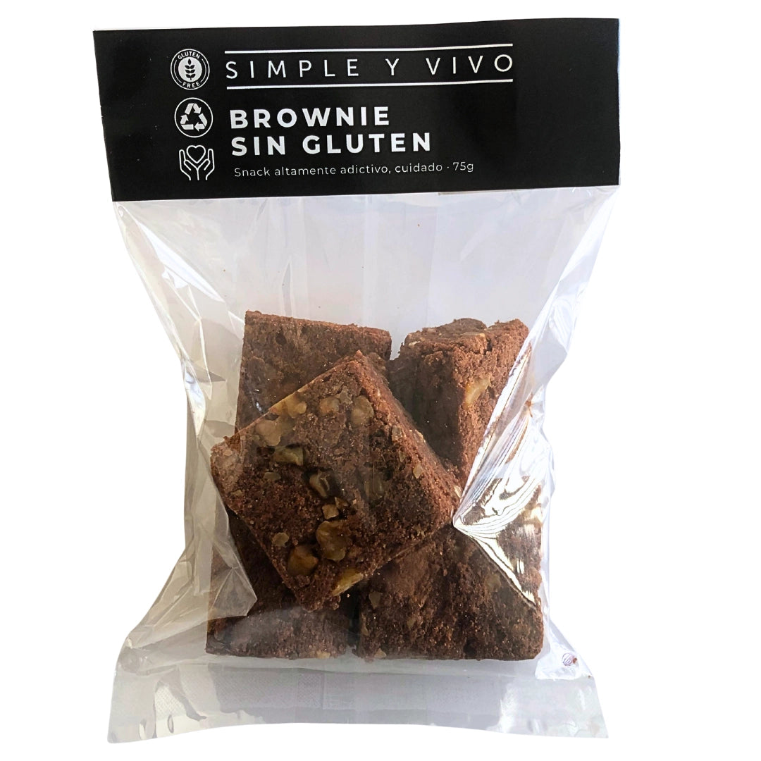 Brownie Fudge Sin Gluten 75g