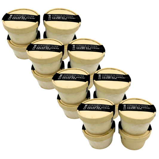 Pack X16 Caldo de Hueso y Rótula Grass Fed 225ml