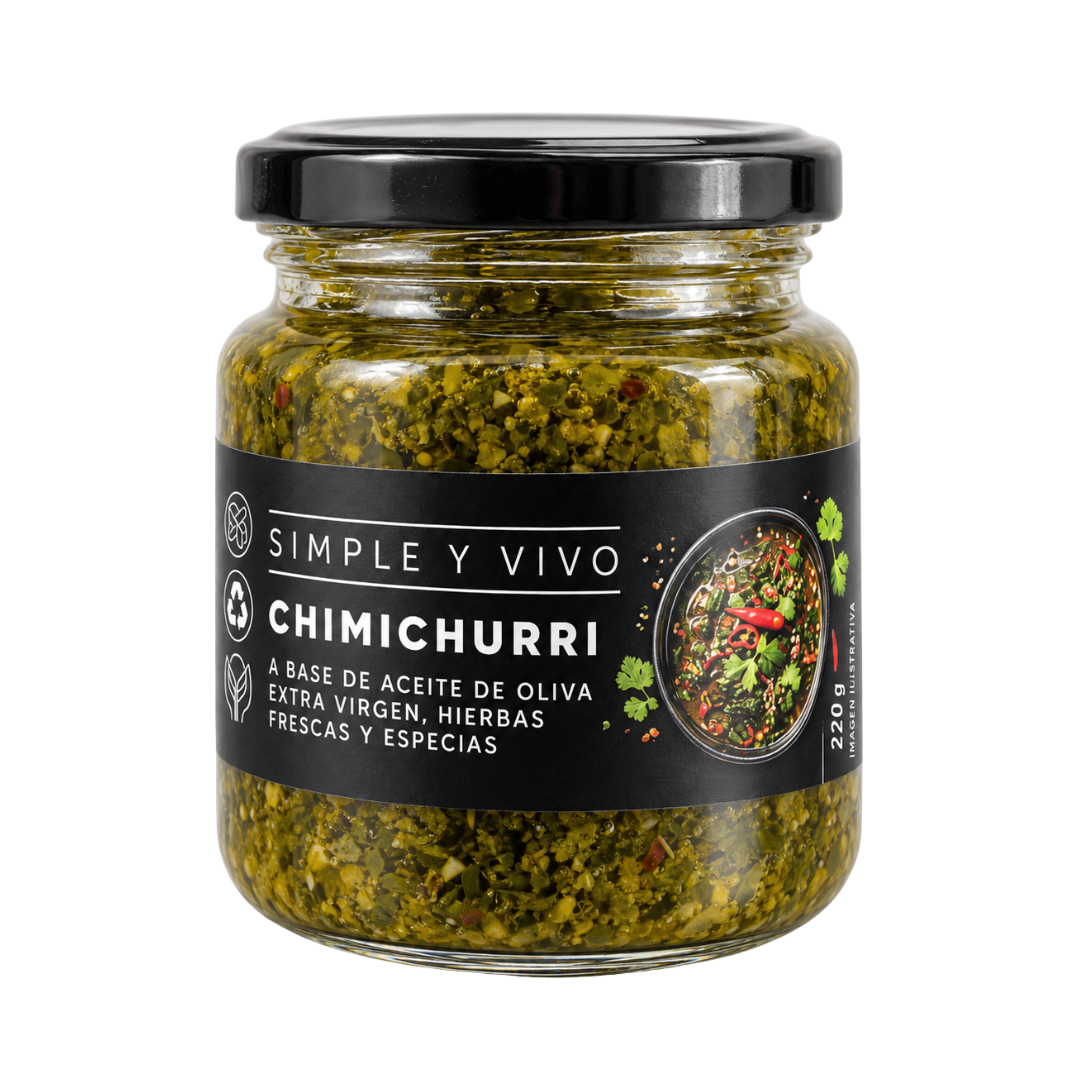 NUEVO Chimichurri en Oliva Extra Virgen 220g