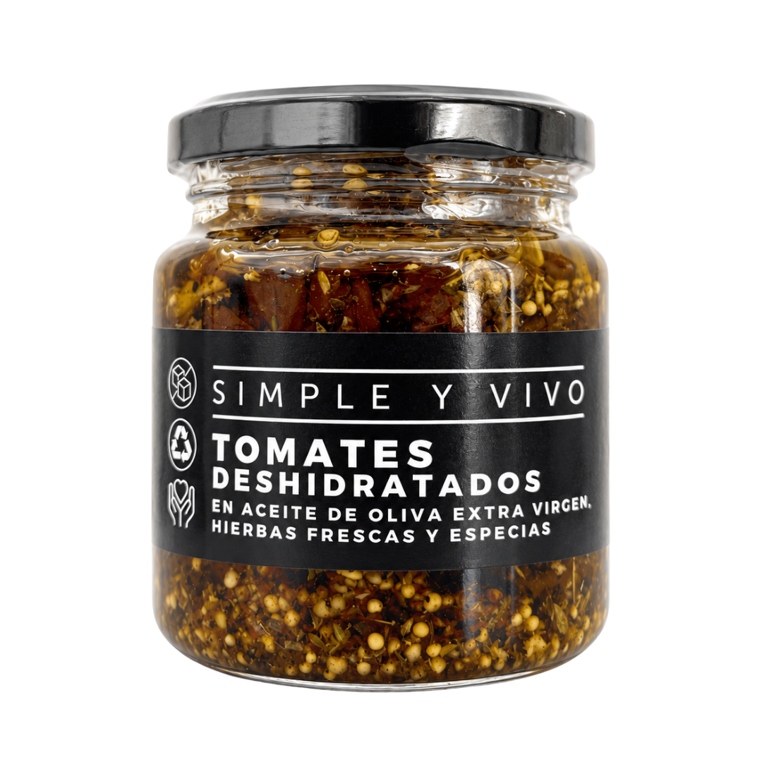 NUEVO Tomates Deshidratados en Oliva Extra Virgen 220g