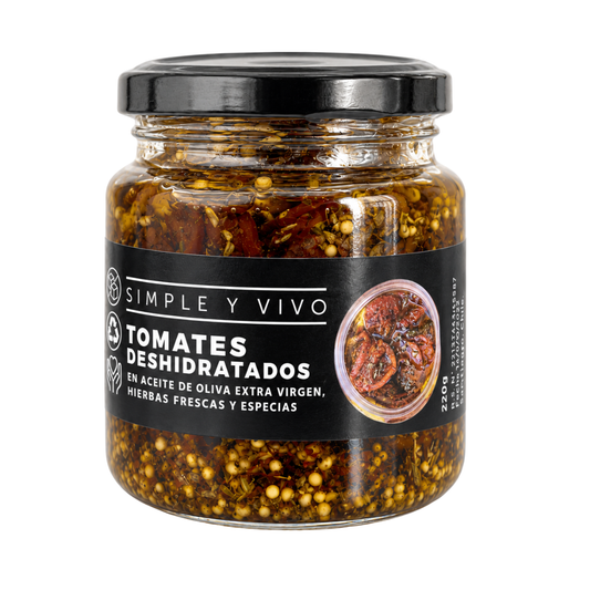 NUEVO Tomates Deshidratados en Oliva Extra Virgen 220g