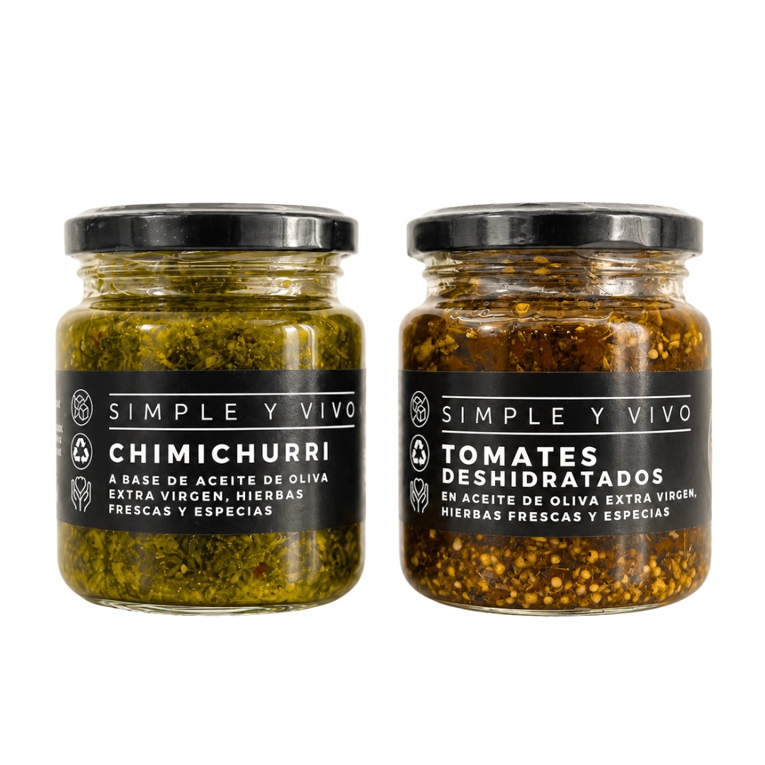 Pack Chimichurri + Tomates Deshidratados en AOVE