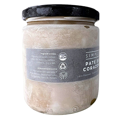 Paté Hígado Corazón y Riñón Grass Fed 450g