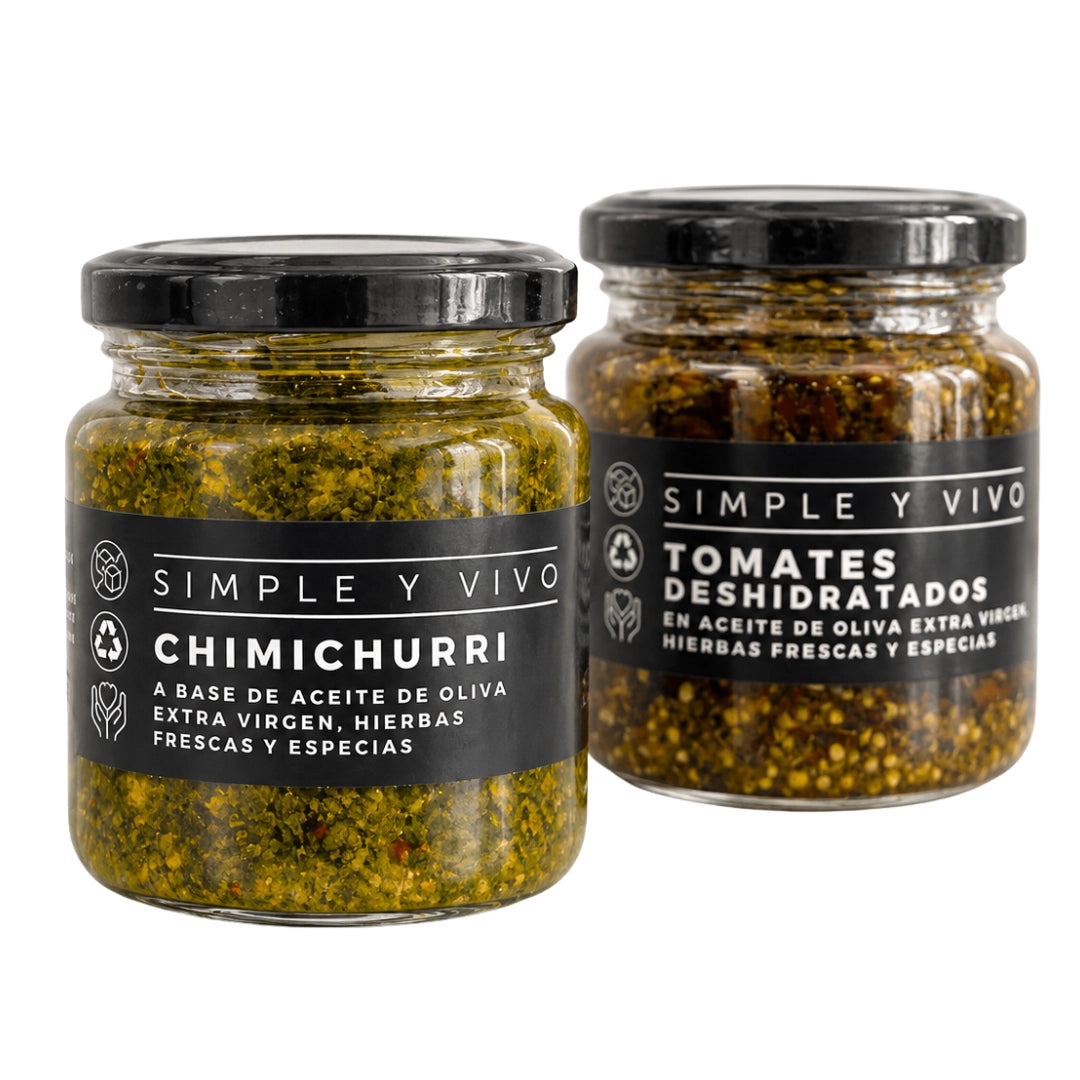 Pack Chimichurri + Tomates Deshidratados en AOVE