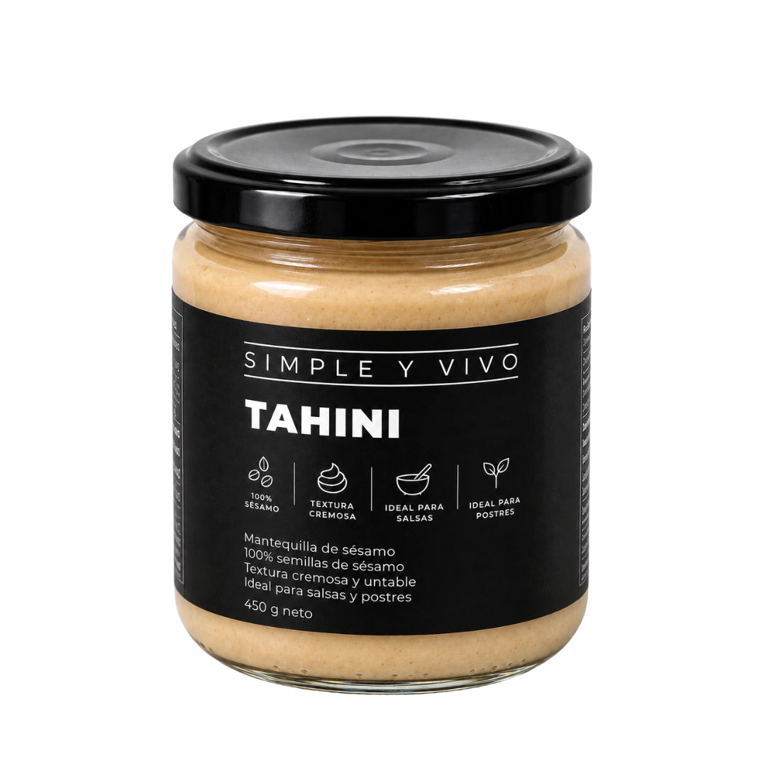 NUEVO Tahini Mantequilla de Sésamo 450g
