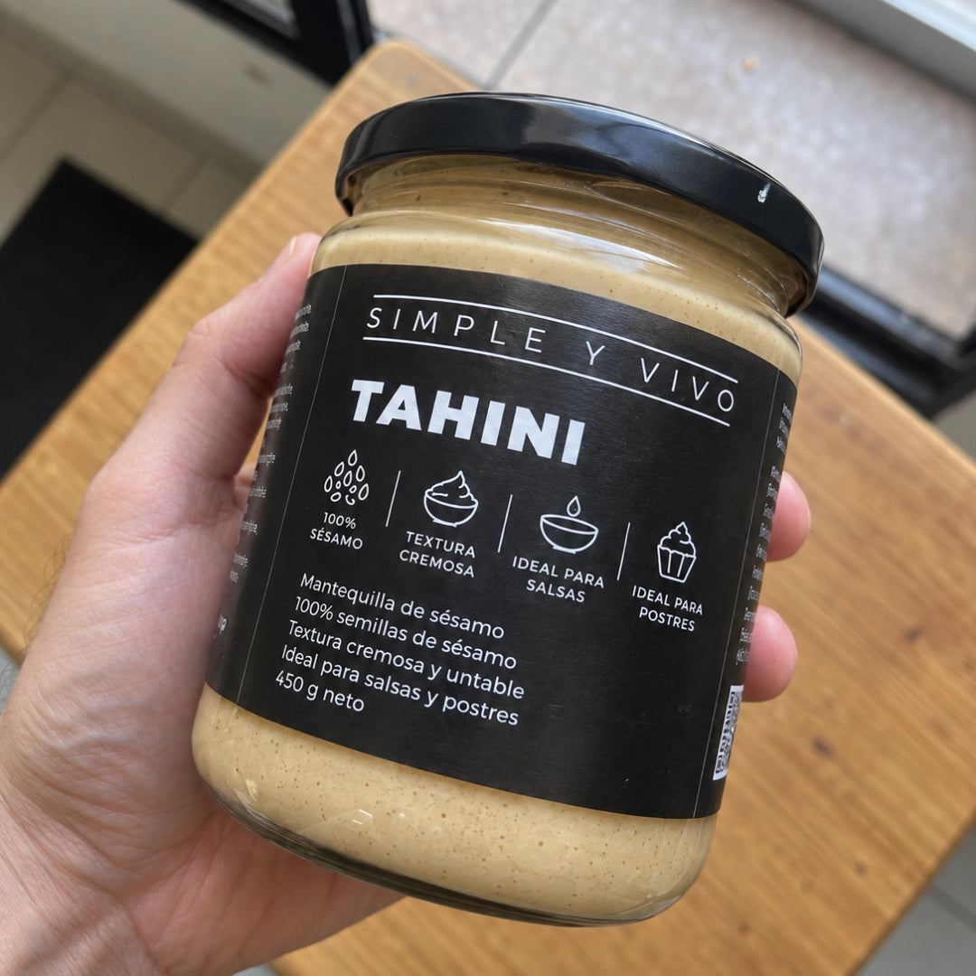 NUEVO Tahini Mantequilla de Sésamo 450g