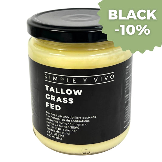 Beef Tallow Grass Fed 450ml