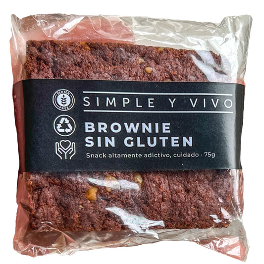 Brownie Fudge Sin Gluten 75g