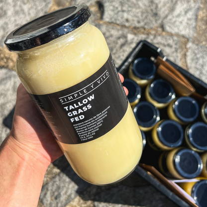 Beef Tallow Grass Fed 1lt