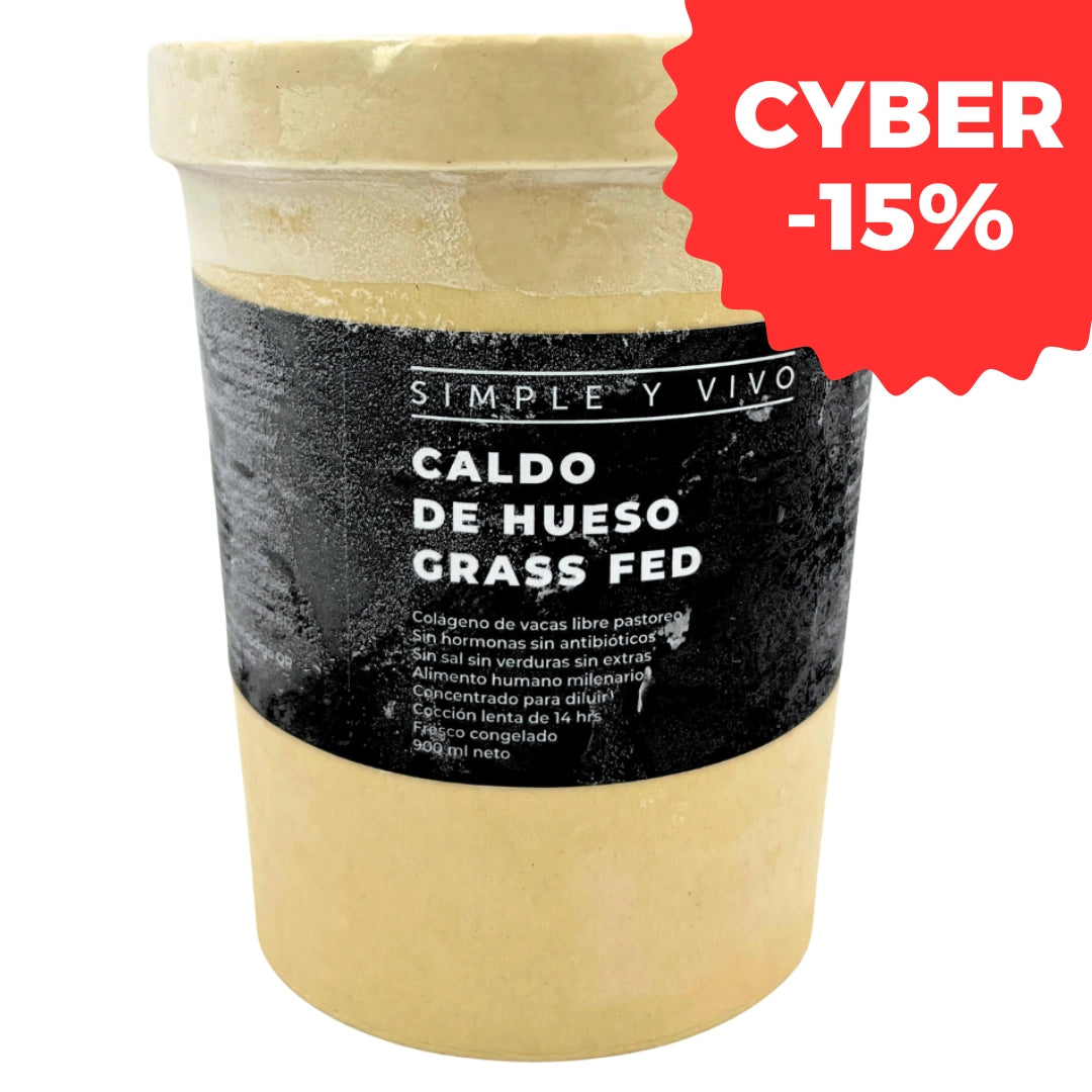 Caldo de Hueso y Rótula Grass Fed 900ml