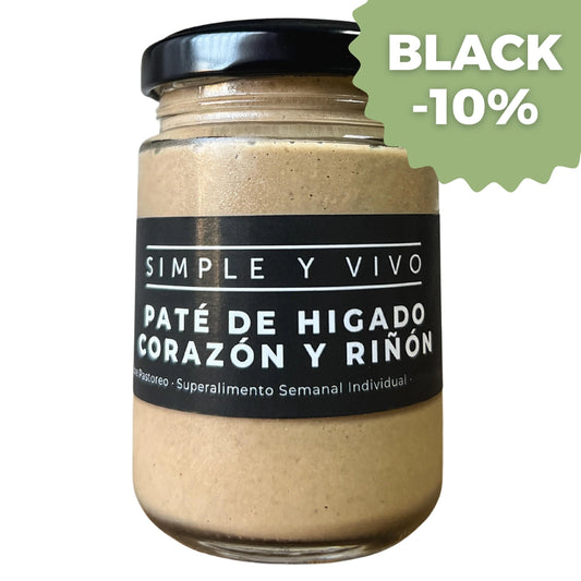 Paté Hígado Corazón y Riñón Grass Fed 145g