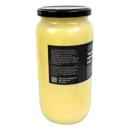 Beef Tallow Grass Fed 1lt