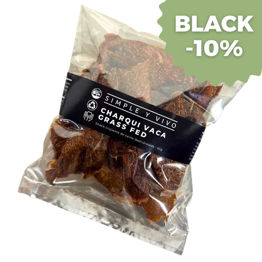 Charqui Vacuno Grass Fed 40g