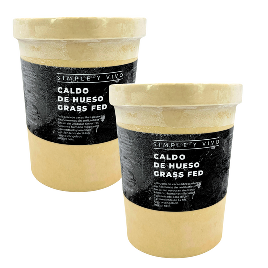 Pack X2 Caldos de Hueso y Rótula Grass Fed