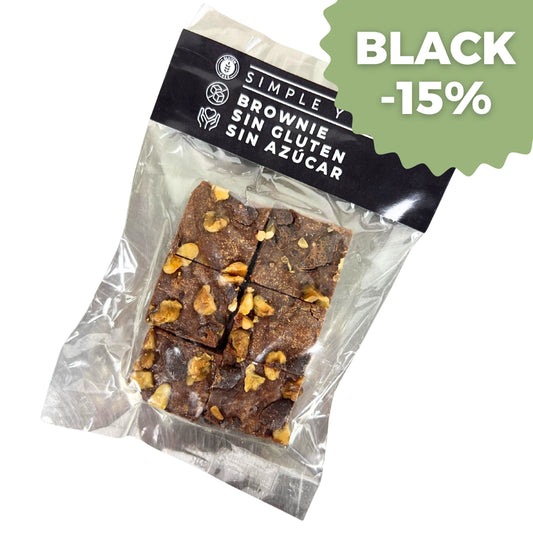 Brownie Fudge Sin Gluten Sin Azúcar 75g