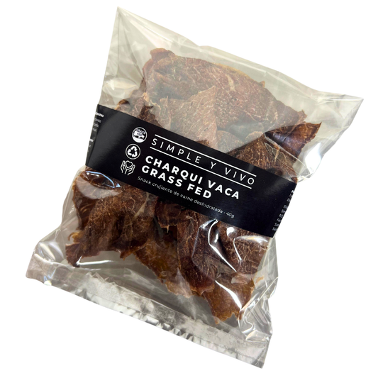 Charqui Vacuno Grass Fed 40g
