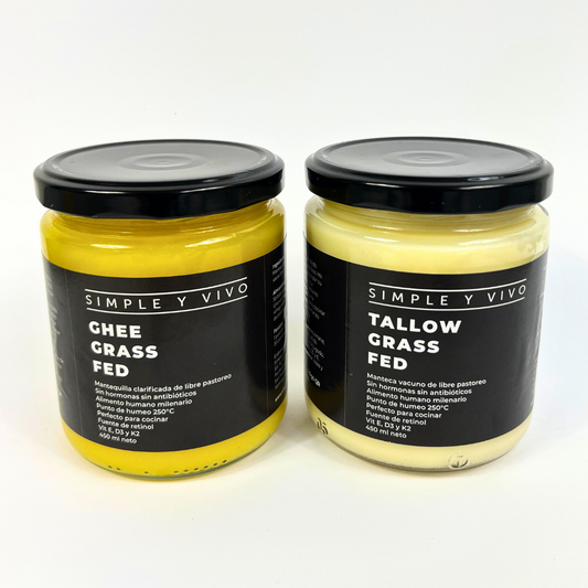 Pack X2 Ghee + Tallow 450ml