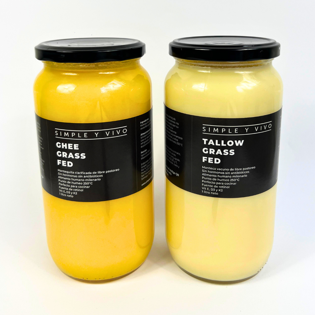 Pack Ghee + Tallow Litro