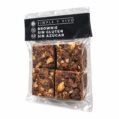Brownie Fudge Sin Gluten Sin Azúcar 75g
