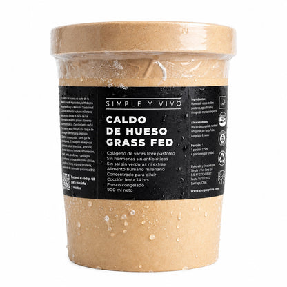 Caldo de Hueso y Rótula Grass Fed 900ml
