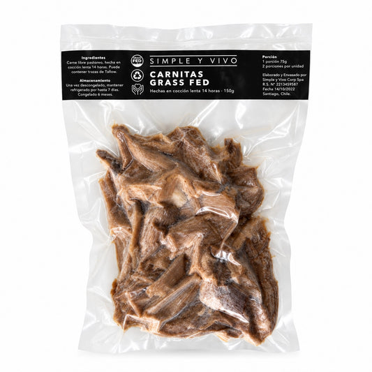 Carnitas Vacuno Grass Fed 150g