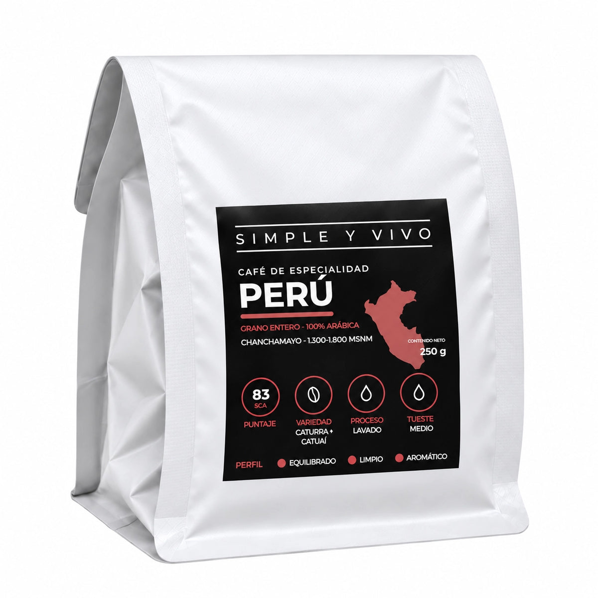 Café de Especialidad Chanchamayo Perú 250g